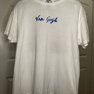White “Van Gogh” T-Shirt